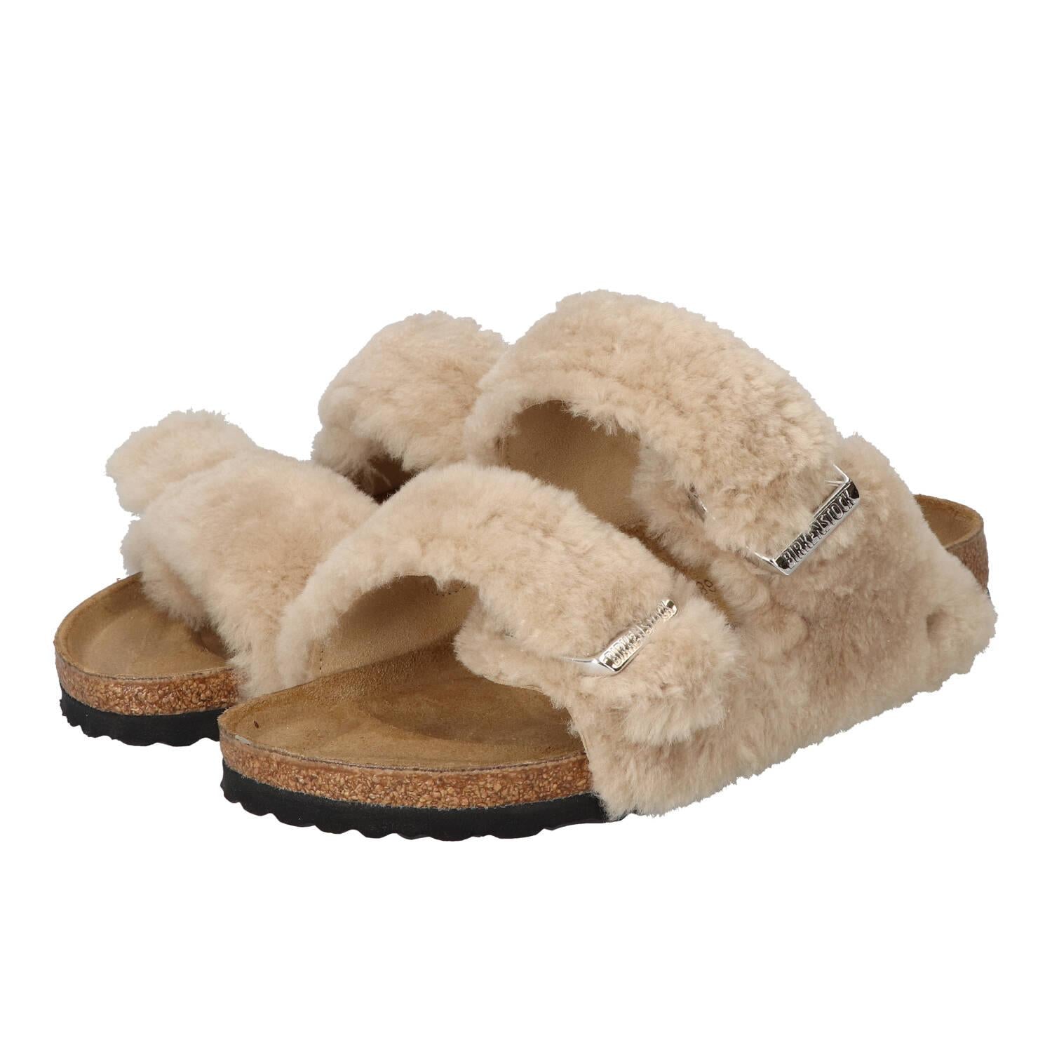 Chaussons, Beige Clair