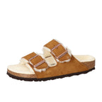 Slippers, Cognac