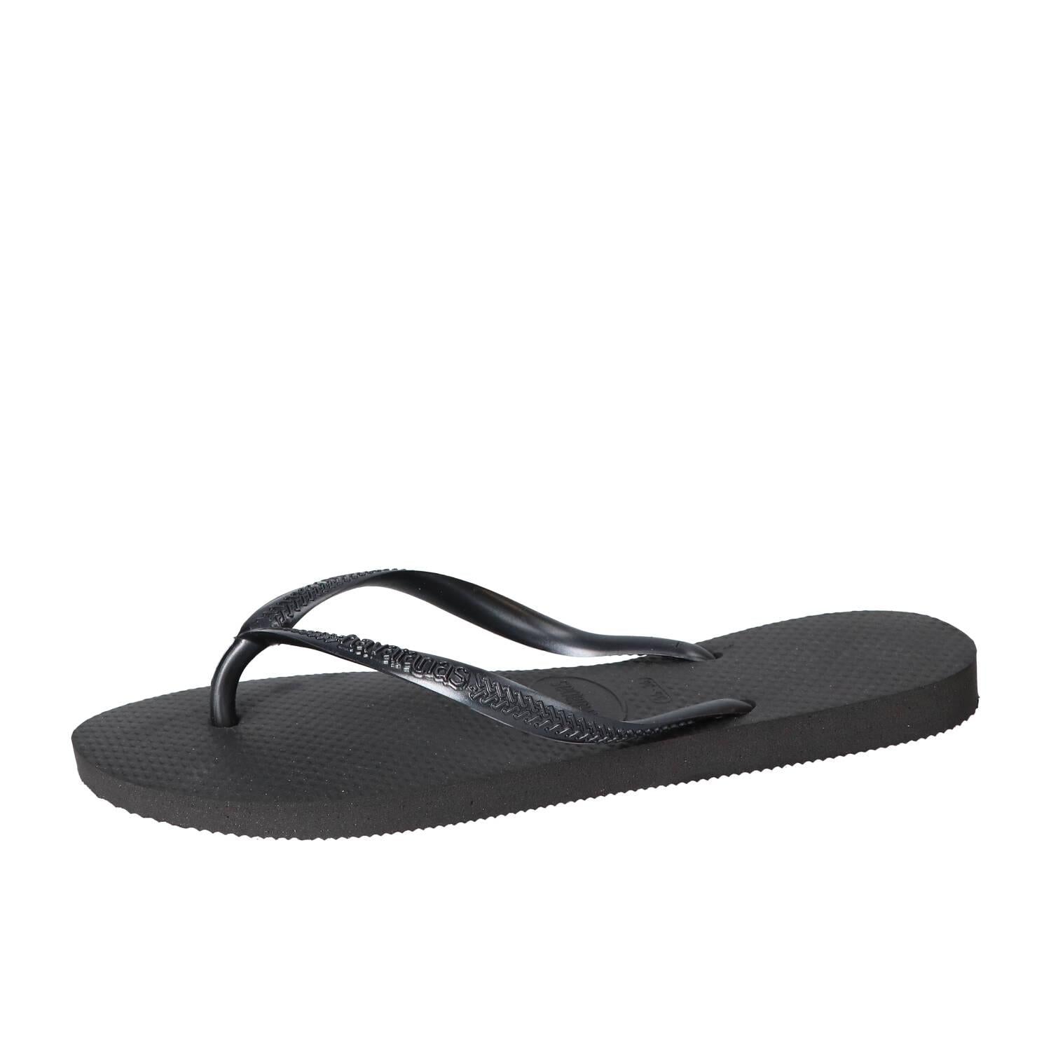 Slippers, Zwart