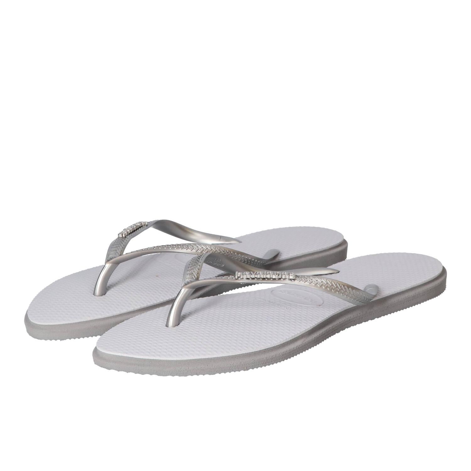 Slippers, Zilver
