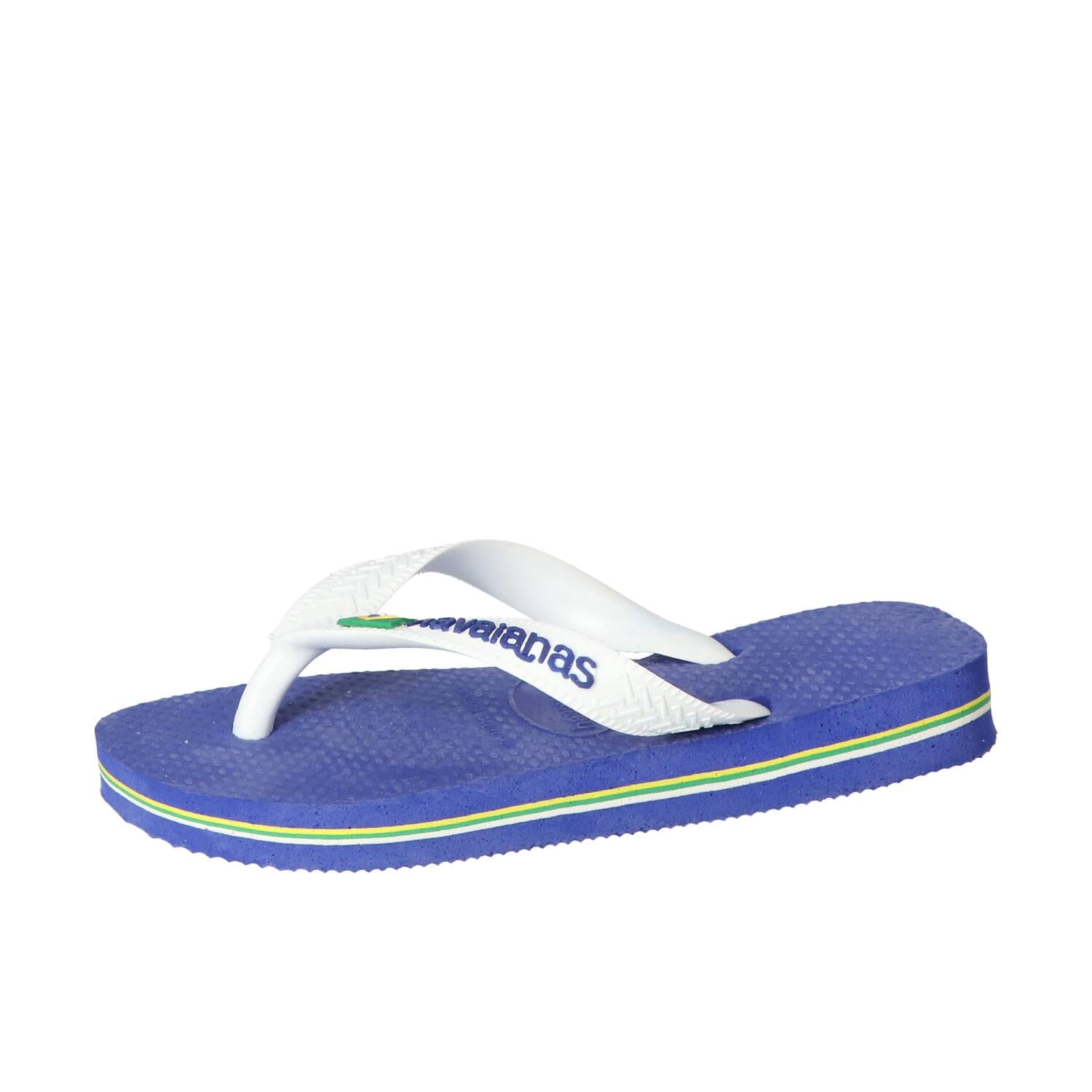 Slippers, Blauw