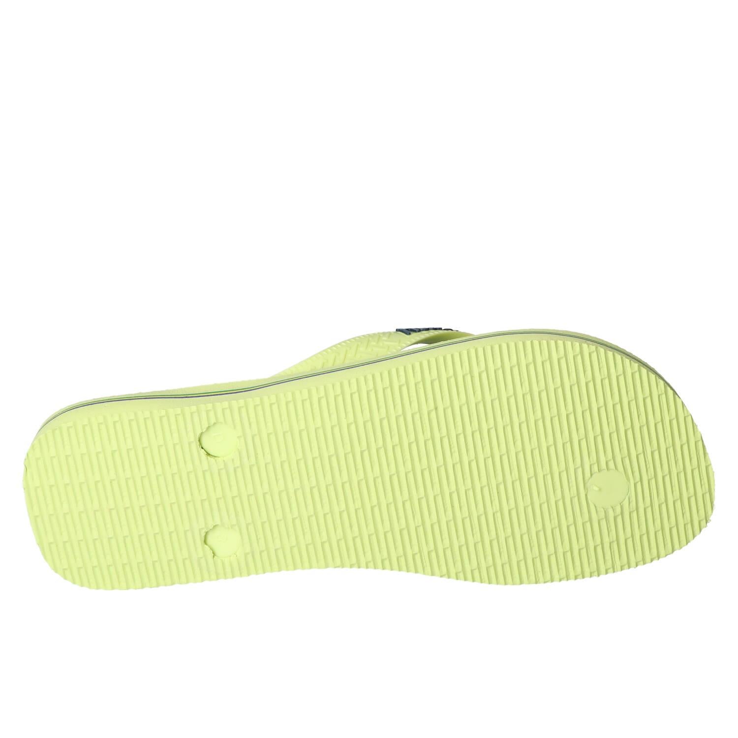 Pantoufles, jaune