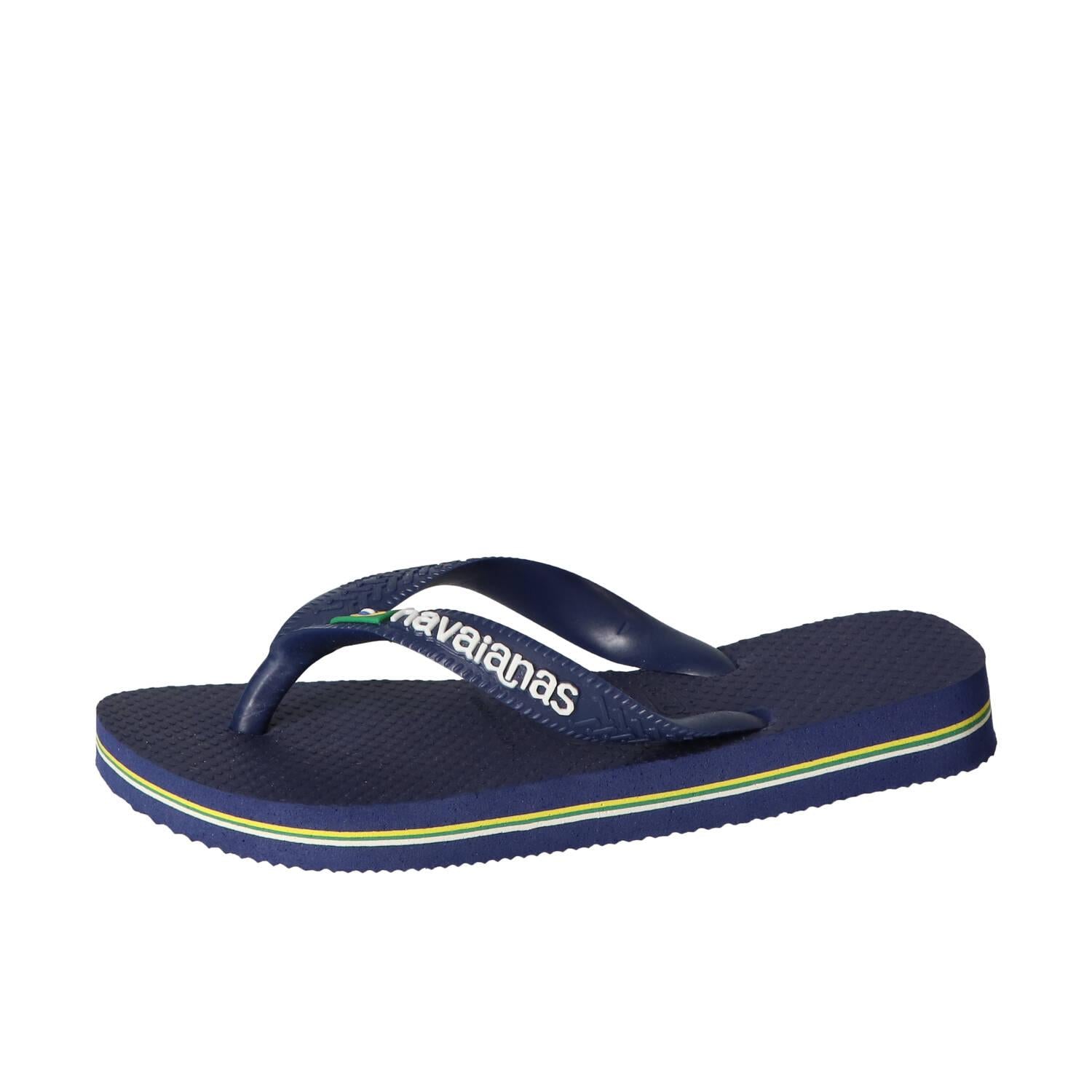 Slippers, Blauw