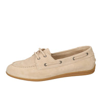 Chaussures à lacets, Beige clair