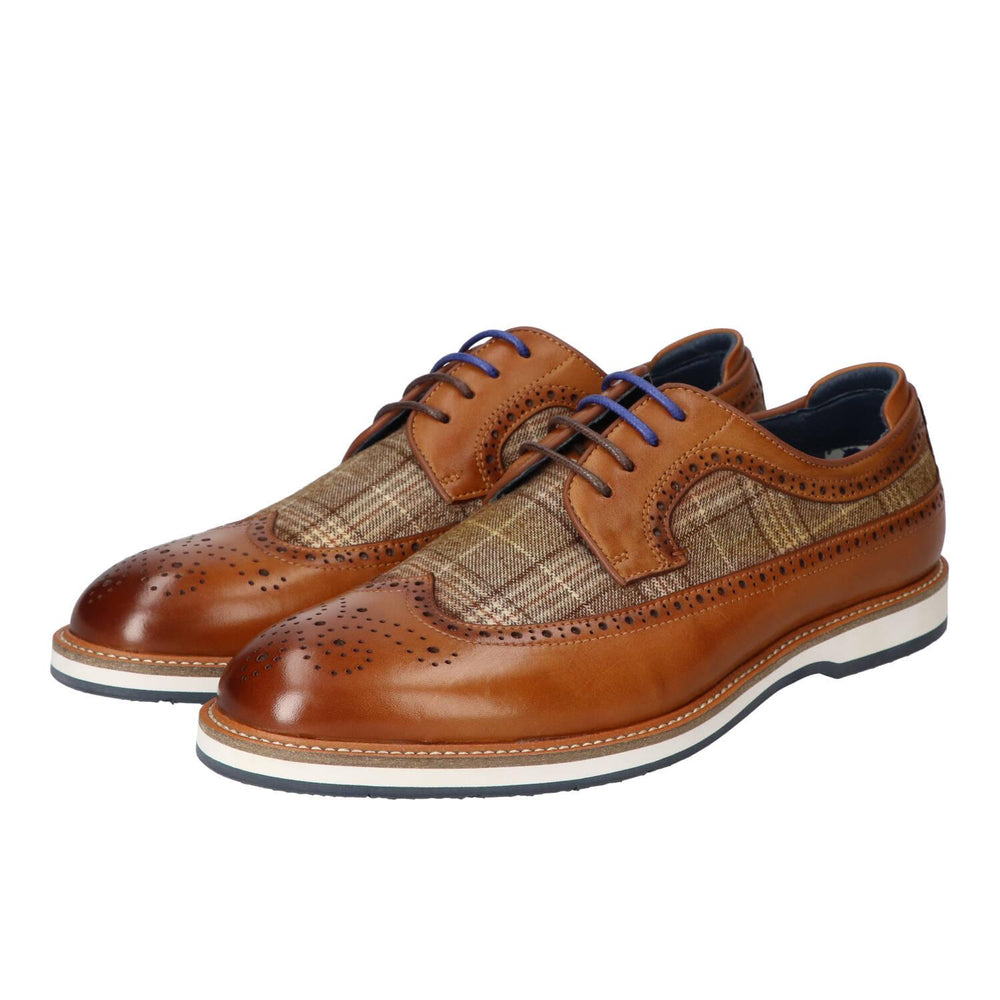 Veterschoenen, Cognac