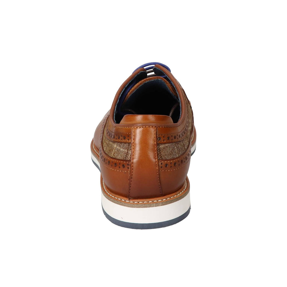Veterschoenen, Cognac