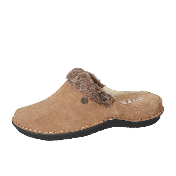 Pantoffels, Donkerbruin