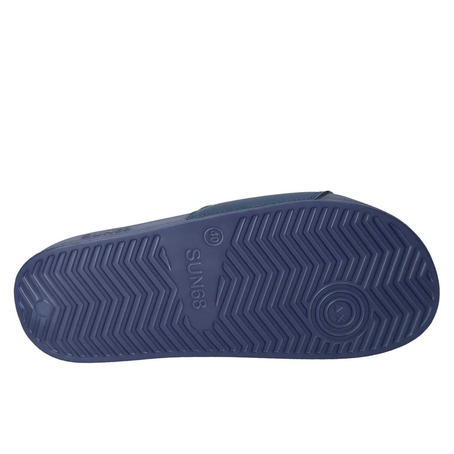 Slippers, Blauw