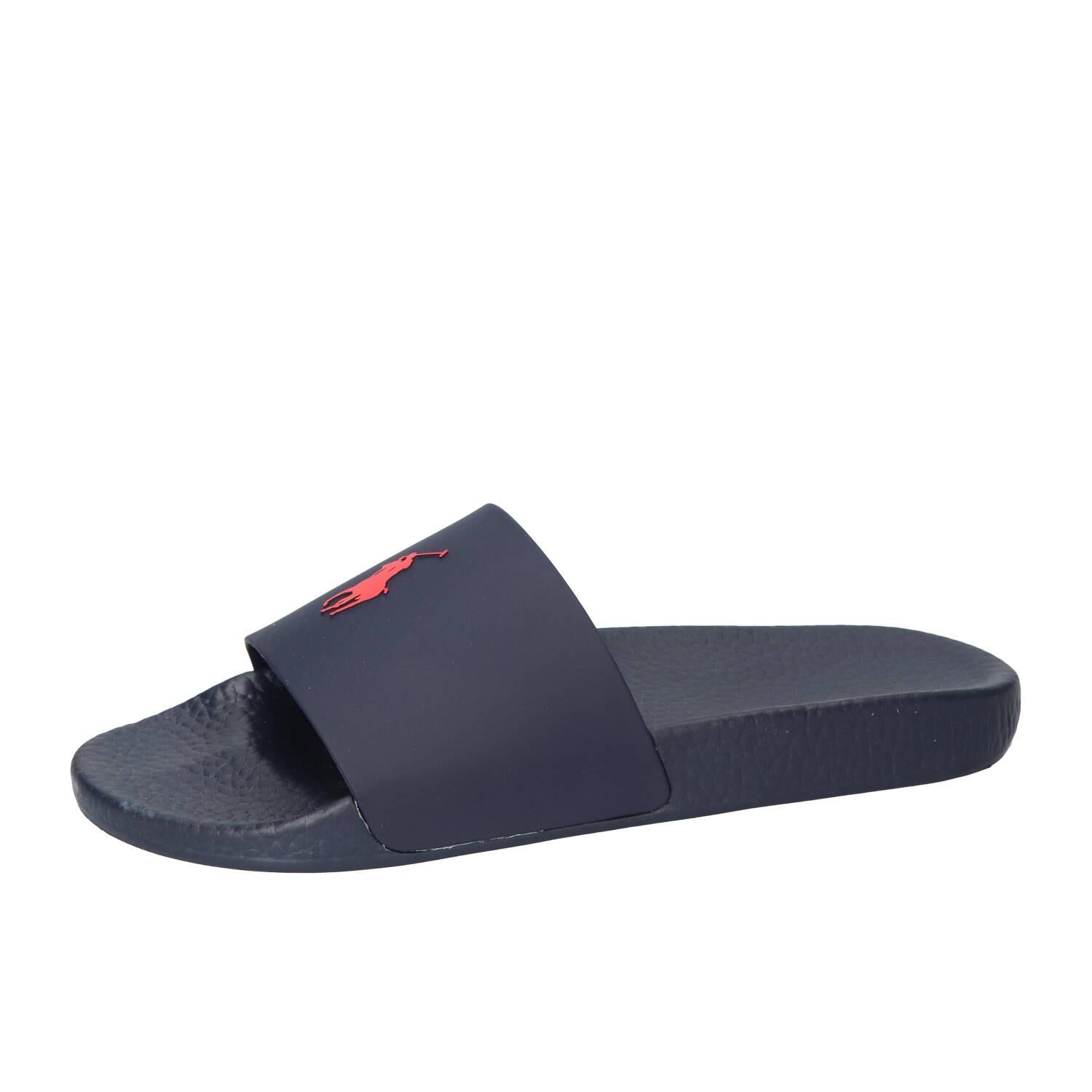 Slippers, Blauw