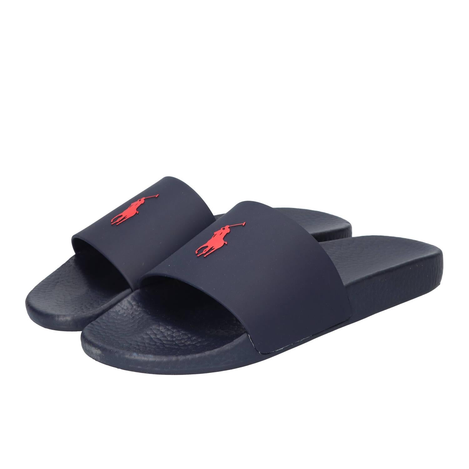 Slippers, Blauw