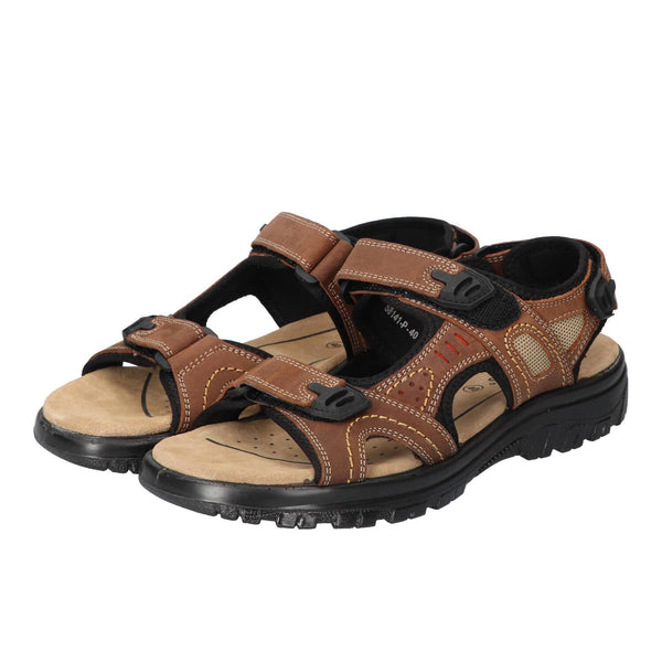Sandalen, Cognac