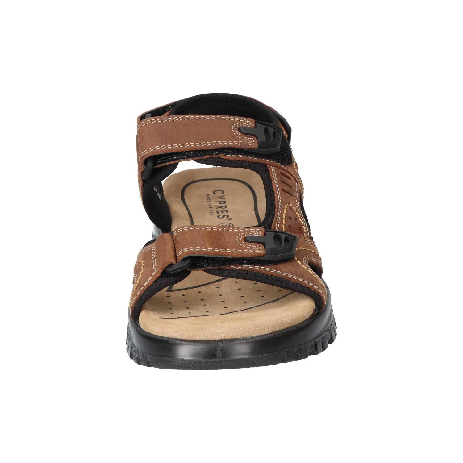Sandalen, Cognac