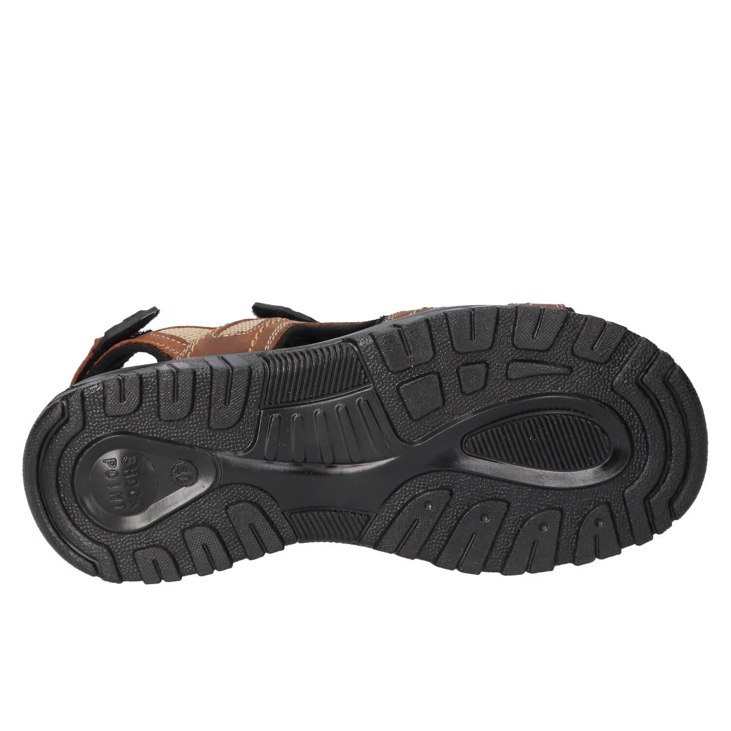 Sandalen, Cognac
