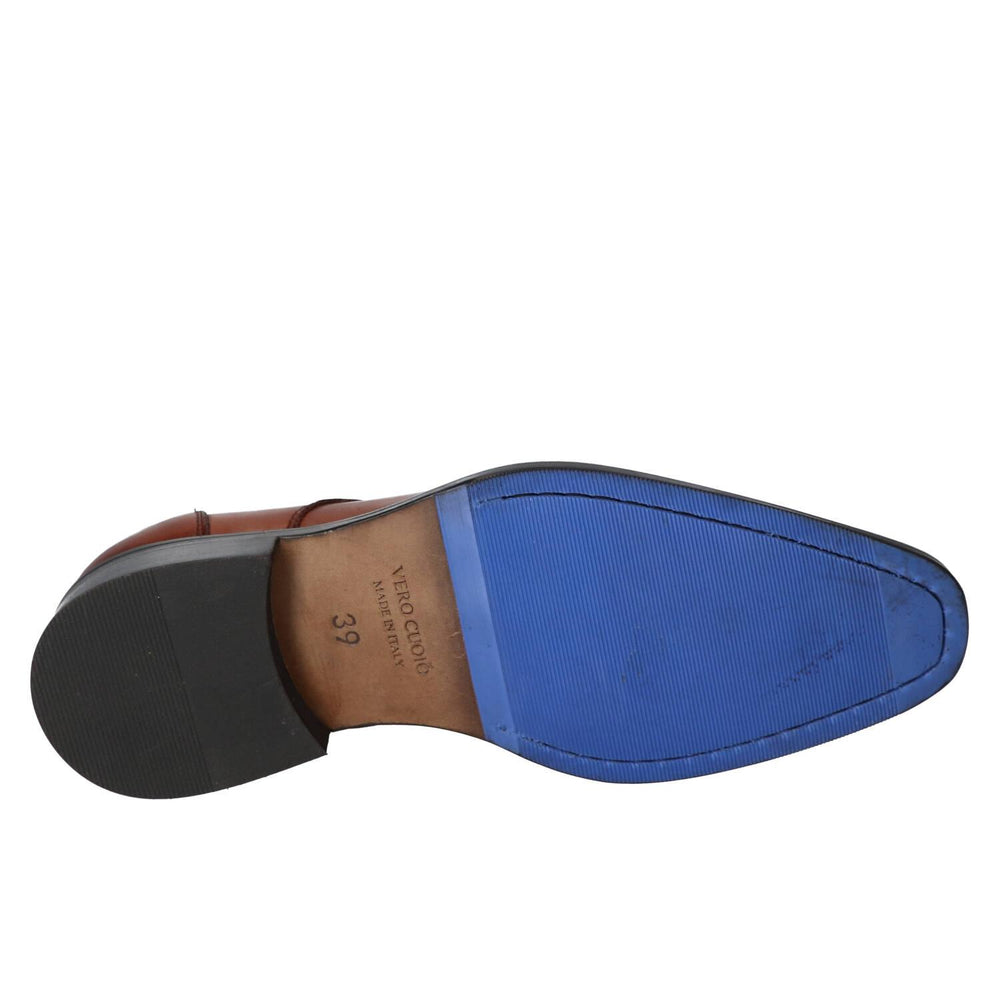 Veterschoenen, Cognac