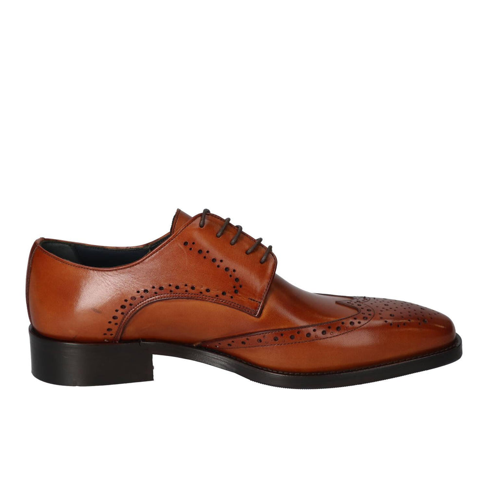 Veterschoenen, Cognac