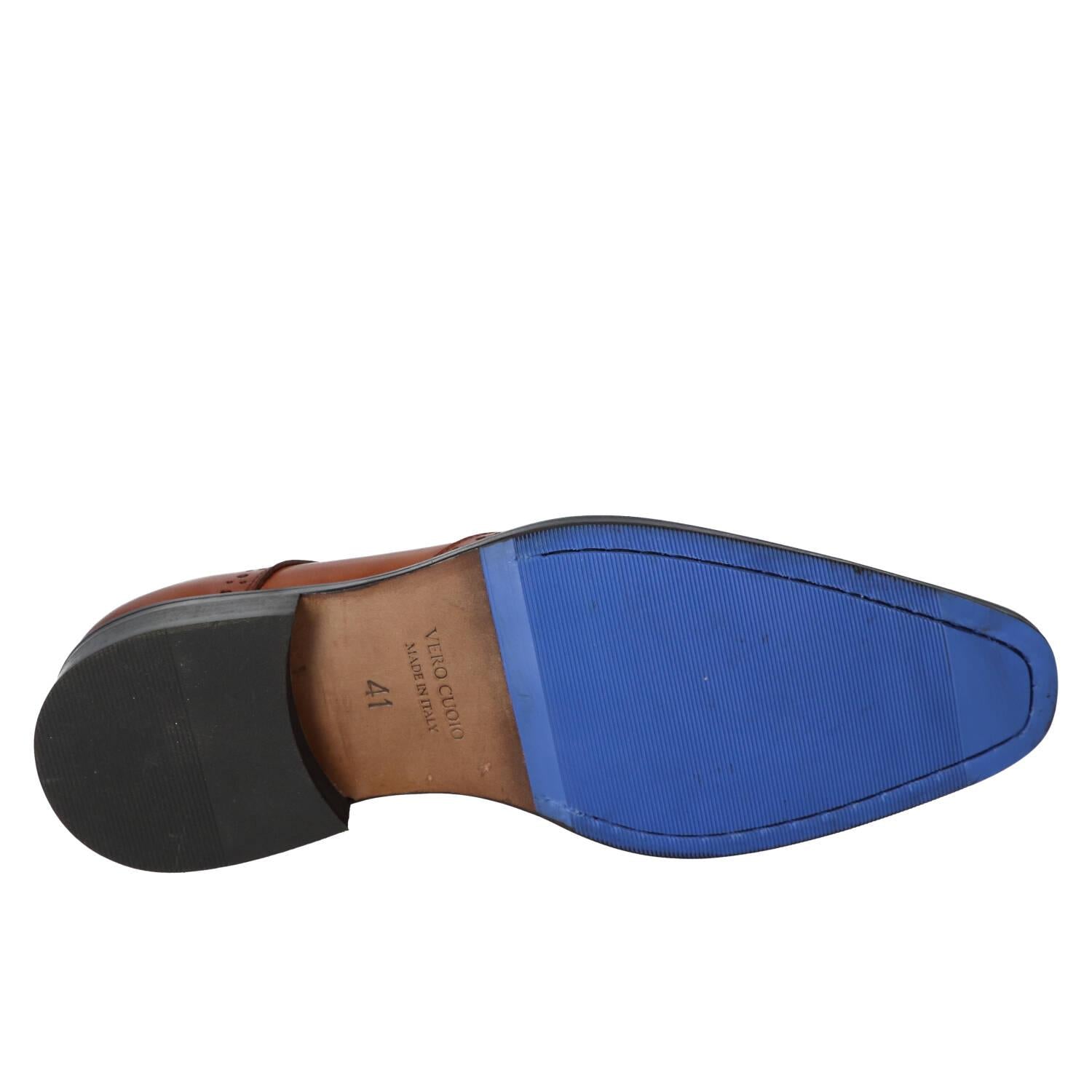 Veterschoenen, Cognac