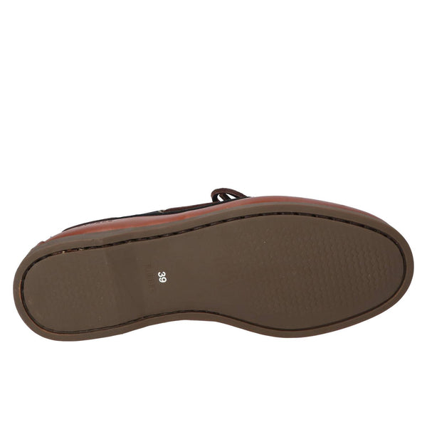 Veterschoenen, Cognac