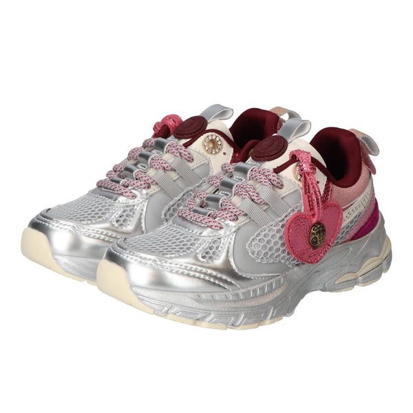 Sneakers Veter, Zilver