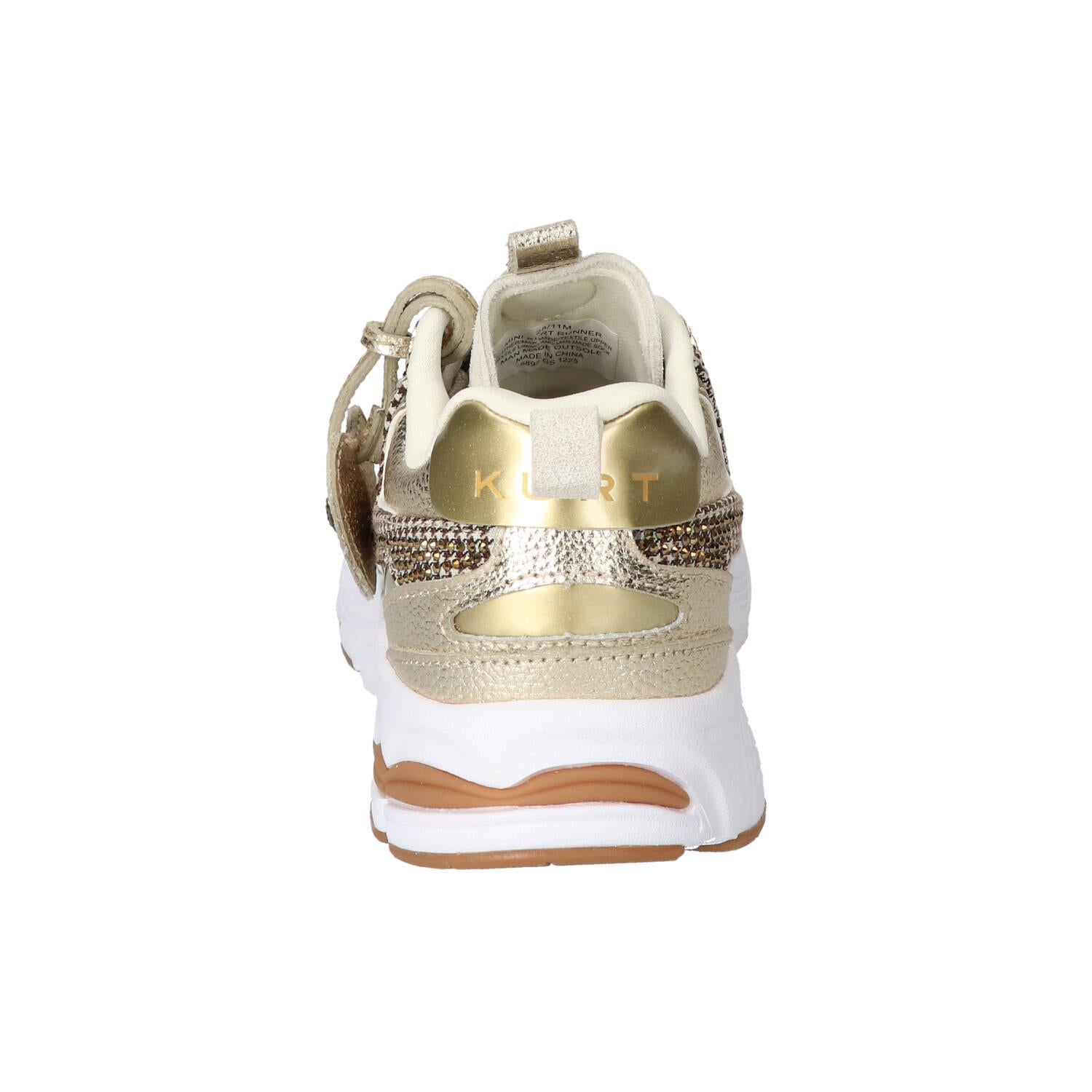 Sneakers Veter, Goud