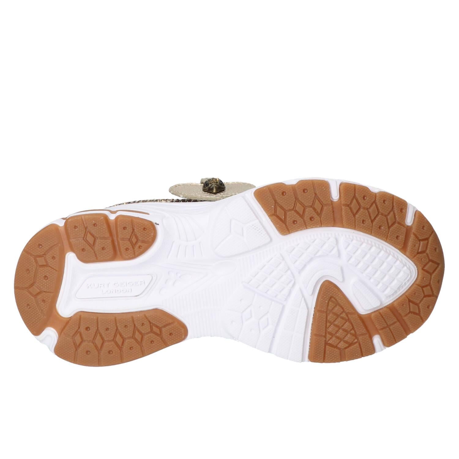 Sneakers Veter, Goud