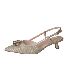 Slingback, Goud