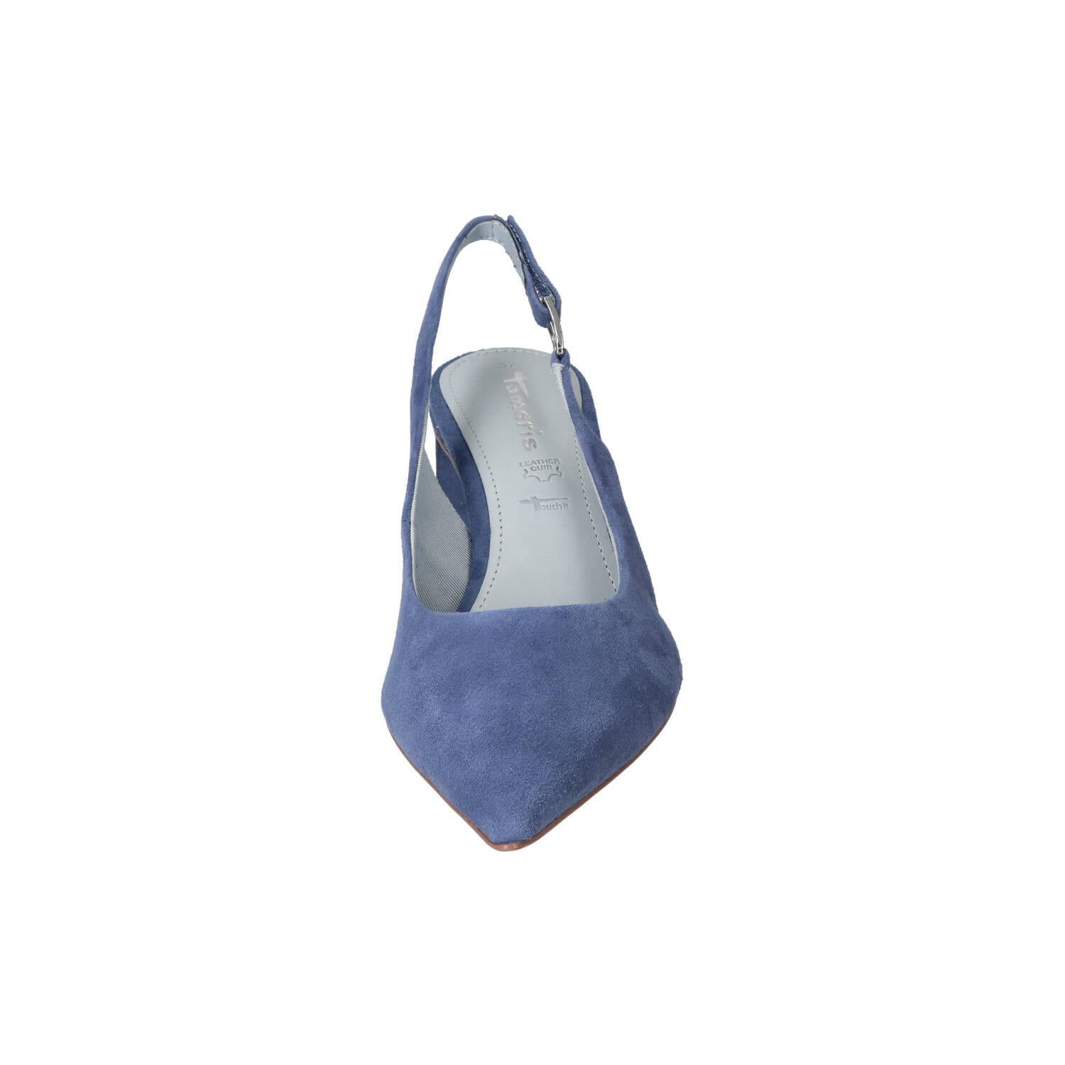 Slingback, Blauw