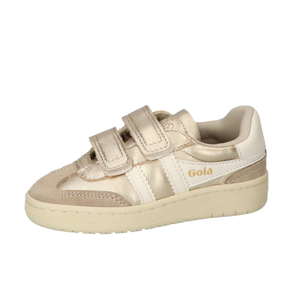 Sneakers Velcro, Goud