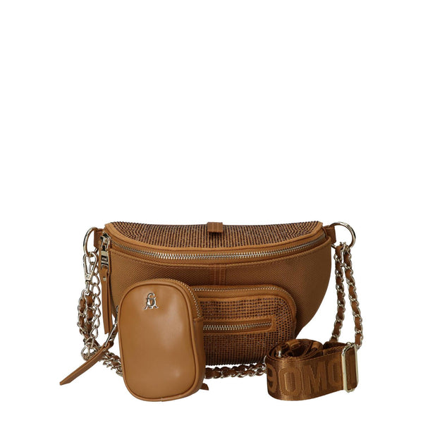 Crossbody Tassen, Cognac