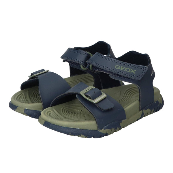 Sandalen, Blauw