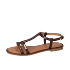 Sandalen, Donkerbruin