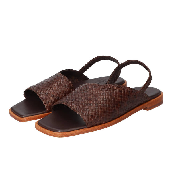 Sandalen, Donkerbruin
