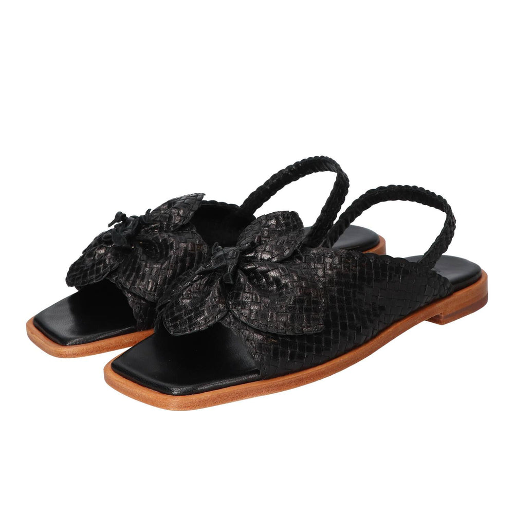 Sandalen, Zwart