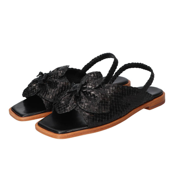 Sandalen, Zwart