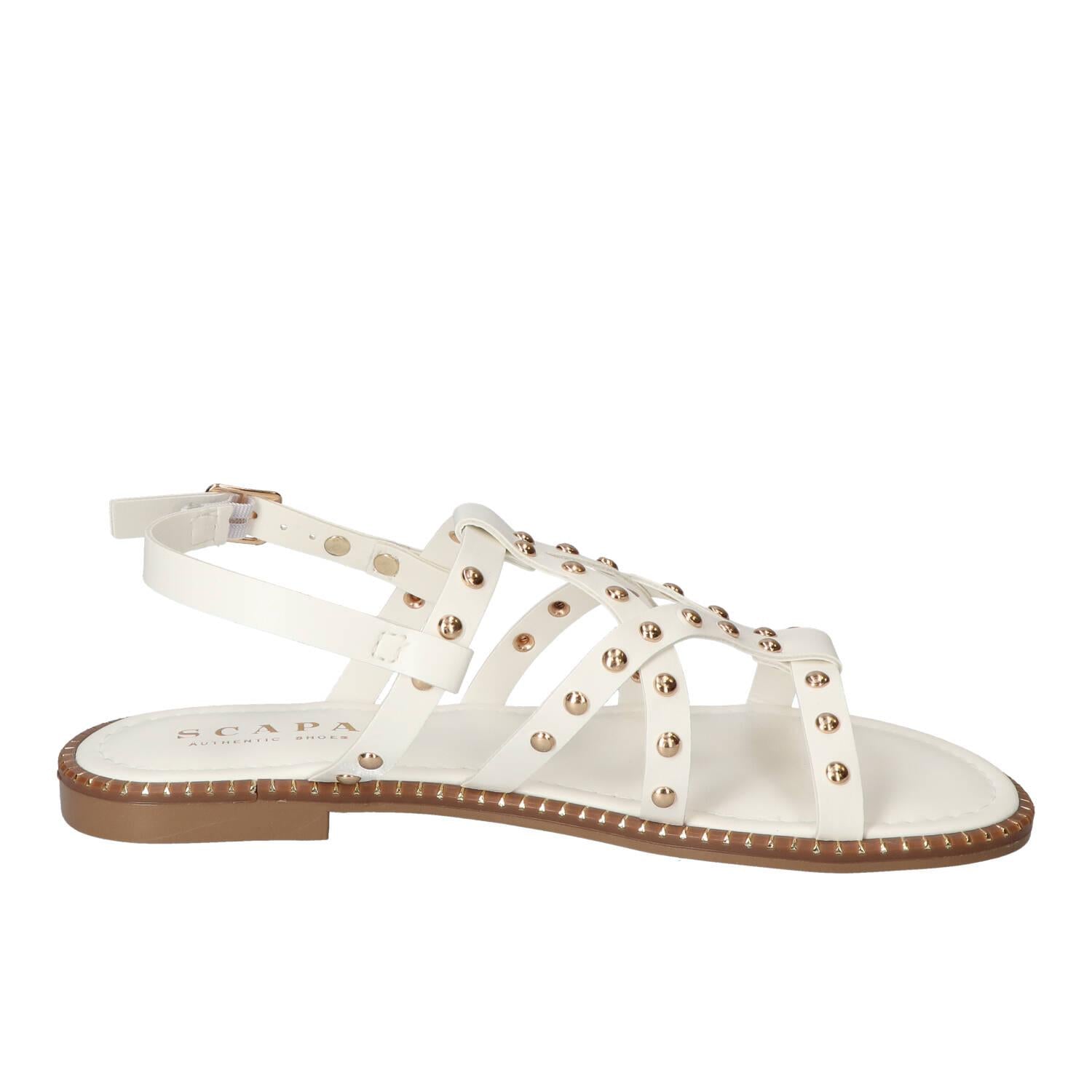 Sandalen, Wit