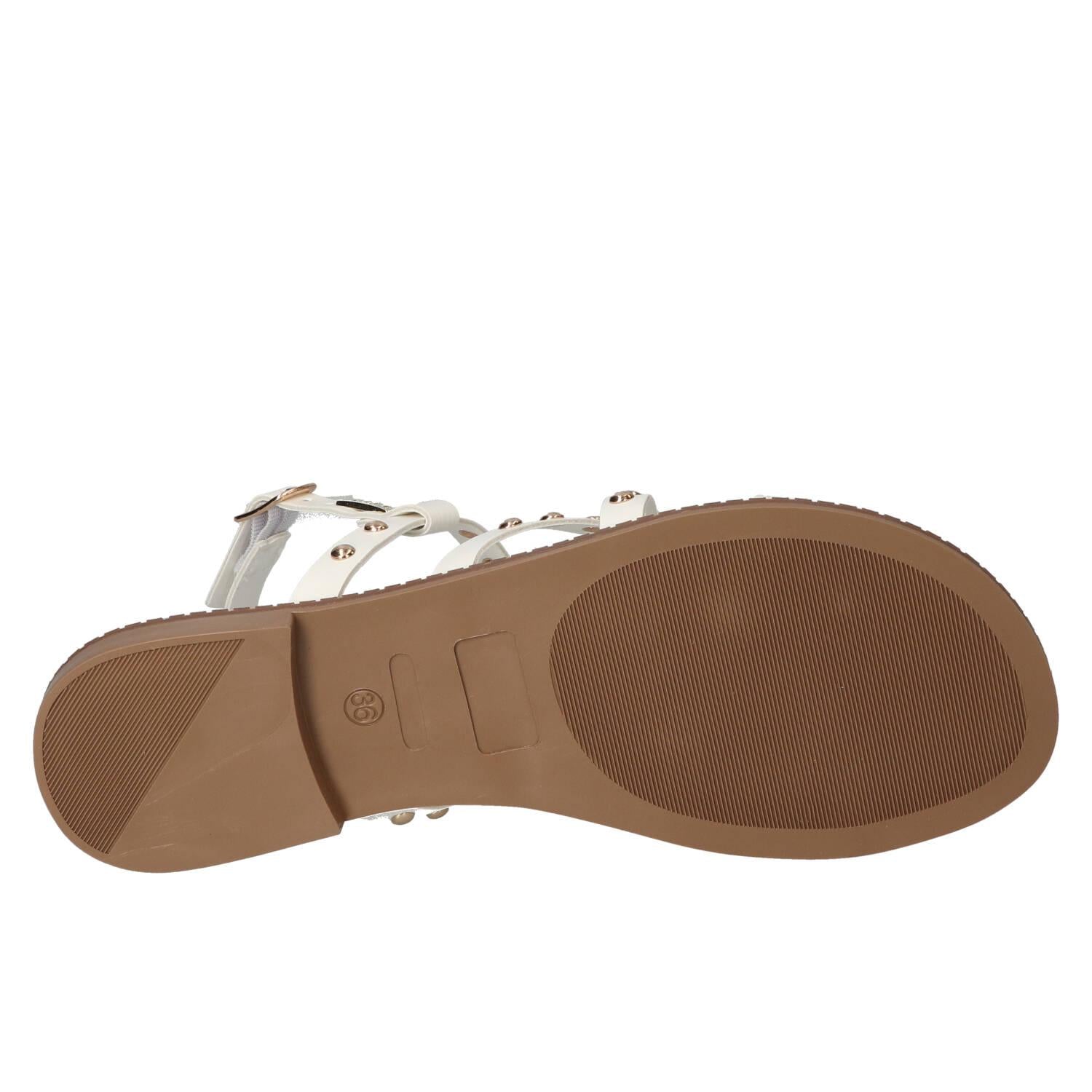 Sandalen, Wit