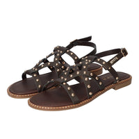 Sandalen, Donkerbruin