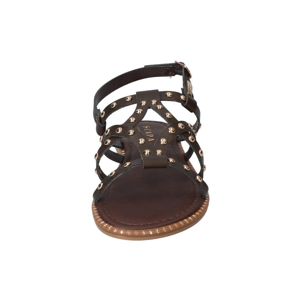 Sandalen, Donkerbruin