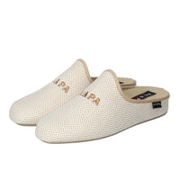 Pantoffels, Lichtbeige