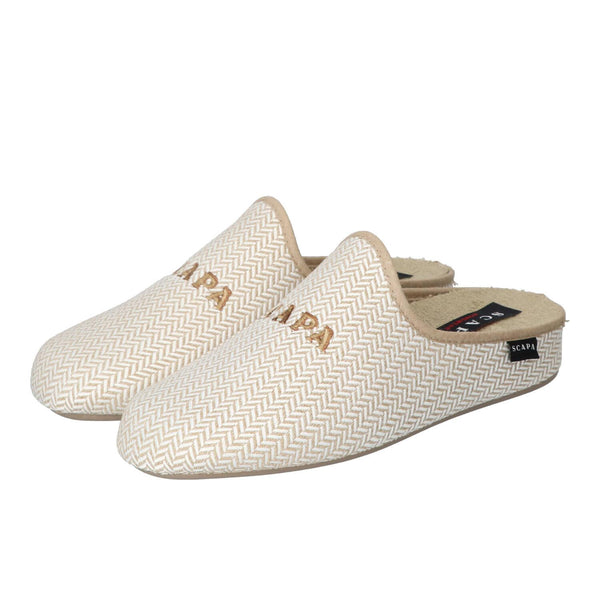 Pantoffels, Lichtbeige