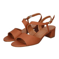 Sandalen, Cognac