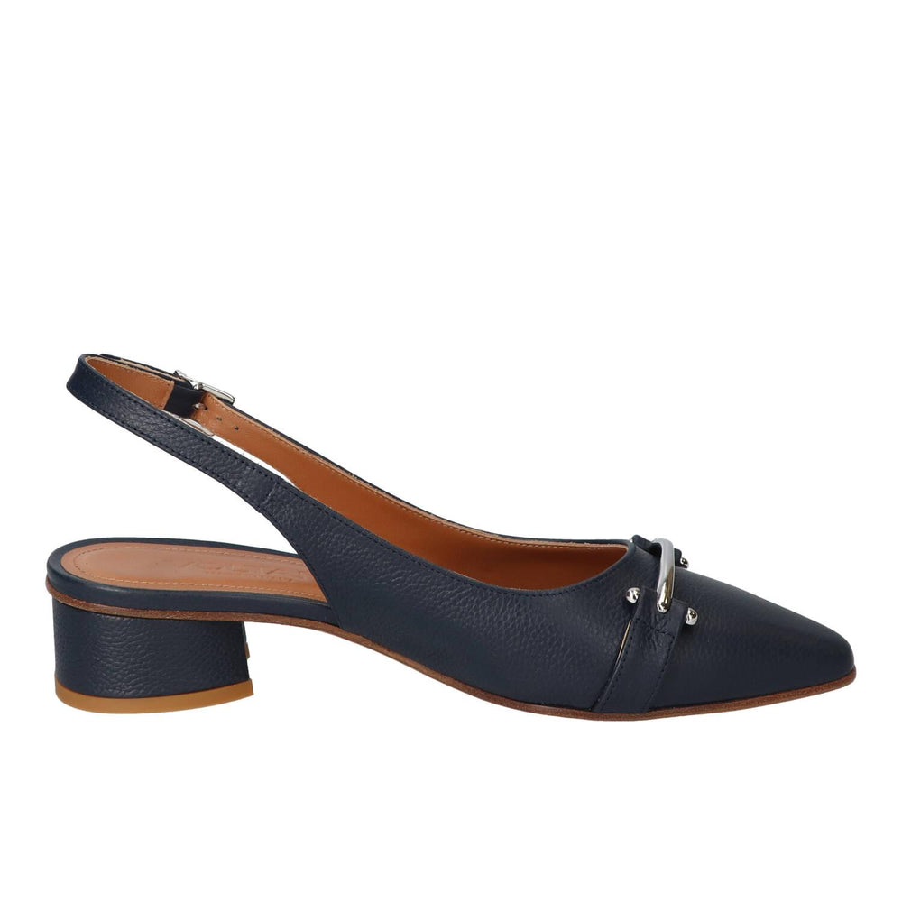 Slingback, Blauw