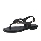 Sandalen, Zwart