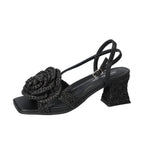 Sandalen, Zwart