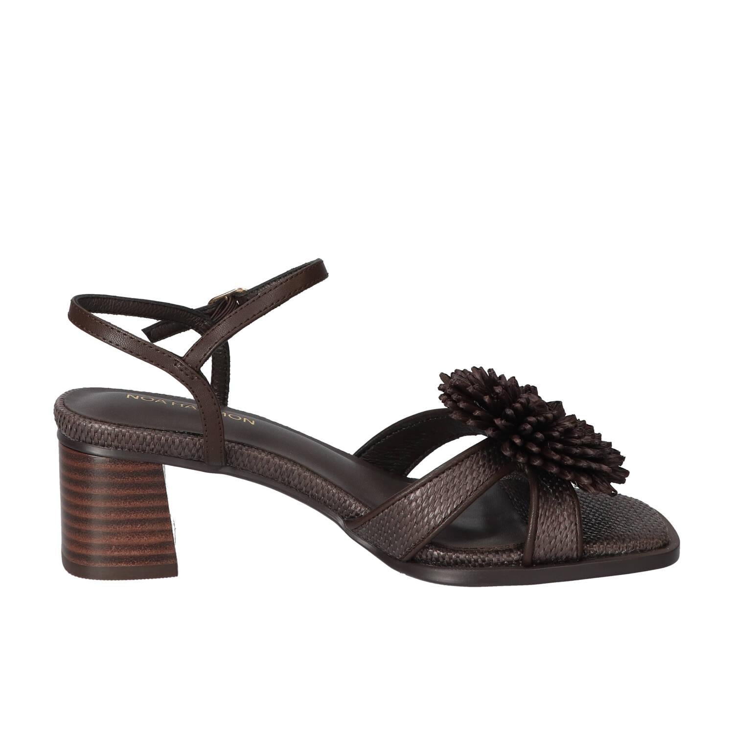 Sandalen, Donkerbruin