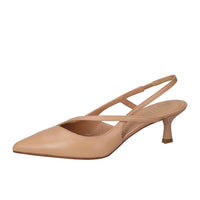 Slingback, Lichtbeige