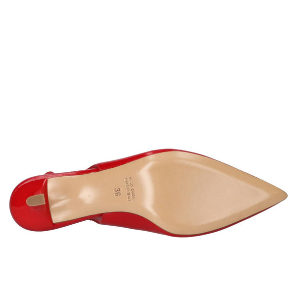 Slingback, Rood