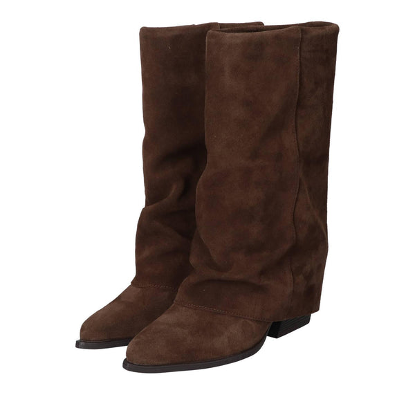 Laarzen, Donkerbruin