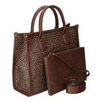 Schoudertassen, Donkerbruin