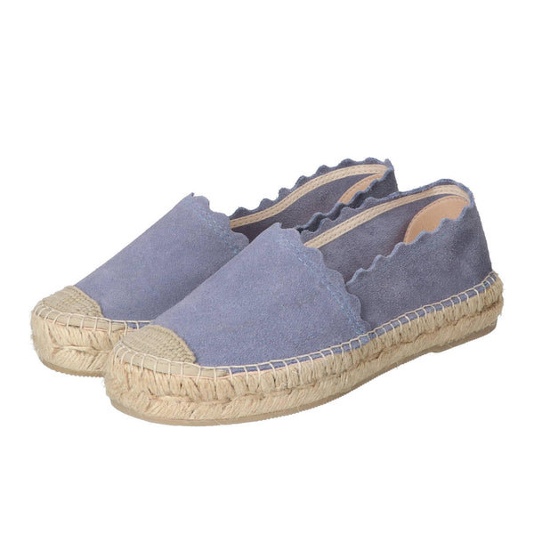 Espadrilles, Lichtblauw