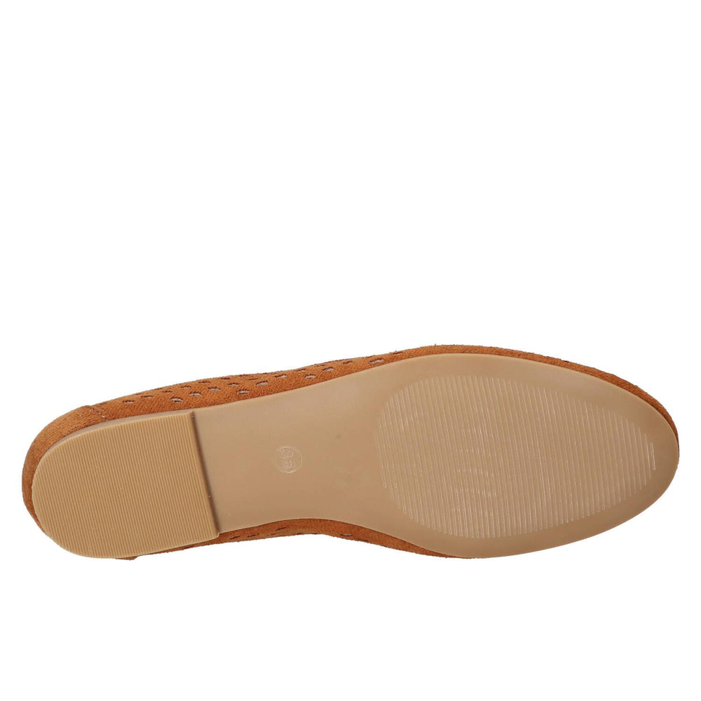 Veterschoenen, Cognac